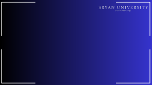 Zoom Background for Virtual Meetings at Bryan University.