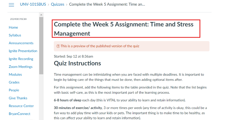 BU Resource Center offers tools and tips for effective time and stress management to enhance academic success and well-being.