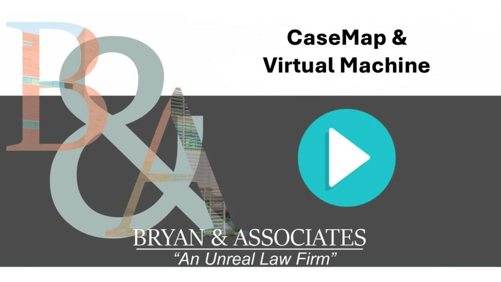 CaseMap and Virtual Machine