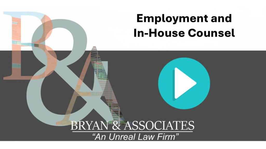 Employment and In-House Counsel