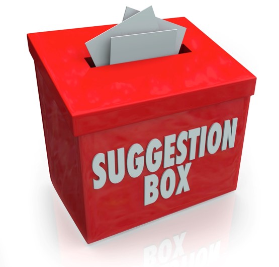 Suggestion box