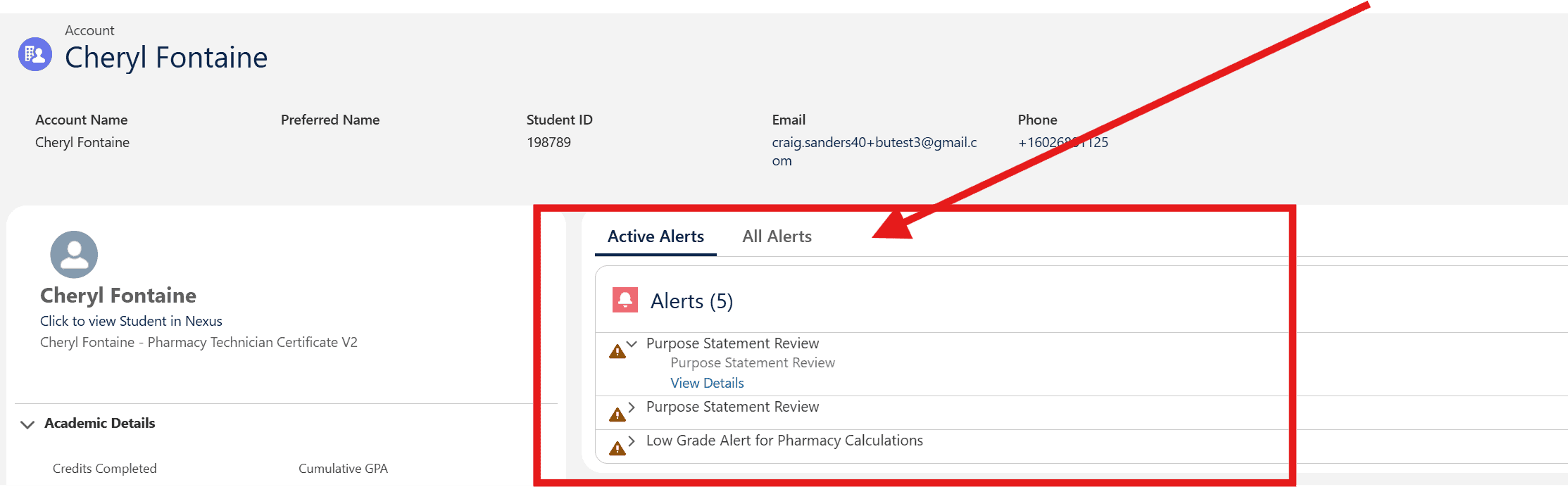 BU Resource Center image showcasing pharmacy technician resources and alerts for faculty and students.