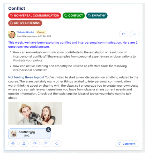 conflict
