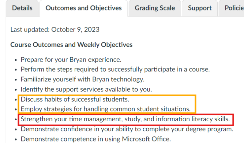 BU Resource Center on Substantive Feedback for Students.